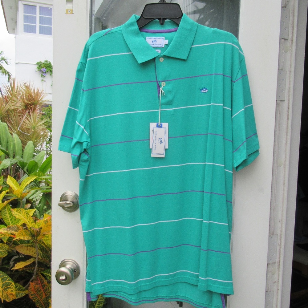 SOUTHERN TIDE NWT Men's Polo Shirt - NEW SIZE XL G